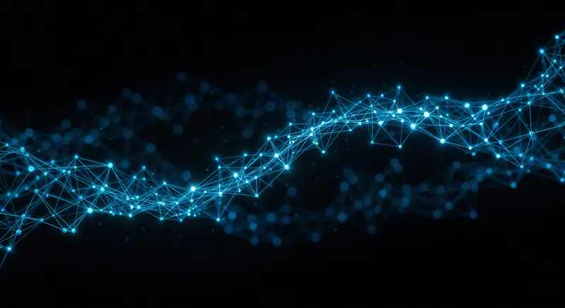 Abstract calm ocean at night representing nervous system recovery